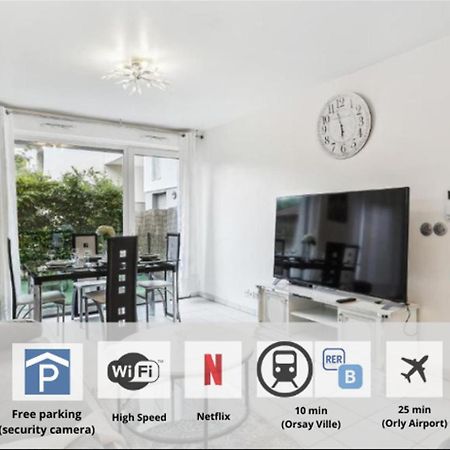 Apart-Chic-Les-Ulis With Balcon, Terrasse And Parking Les Ulis Εξωτερικό φωτογραφία